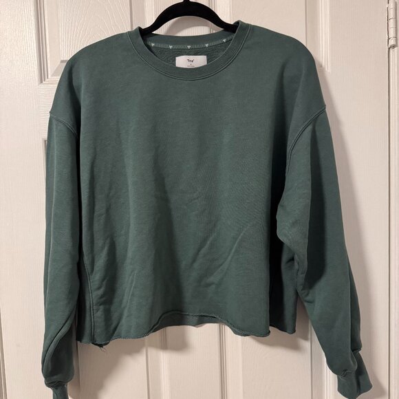 Aritzia Tna Boyfriend Light Crew - Picture 1 of 3